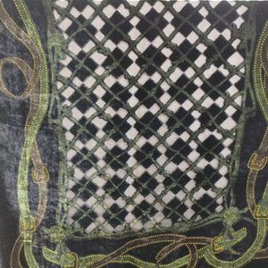 NWOT Lucy Silk - Silk Shawl - transparent pattern